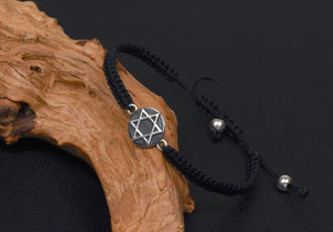 Men's fashion weave hexagram bracelet - MOWTE