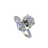 925 silver simulated diamond oval 8 * 12 Redion Diamond Bottom Cutting Explosive Product