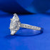 Crown Goddess Horse Eye Ring High Carbon Diamond Ring Women's fashion minimalist gift - MOWTE