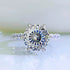 New 925 Sterling Silver 5 Carat Firework-Cut Aurora Six-Prong Women's Luxury Premium Ring