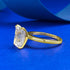 S925 Sterling Silver High-Carbon Simulated Diamond Emerald-Cut 7x10mm Rectangular Top-Selling Ring