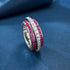 High-carbon Diamond Micro-setting Row Ring Rotating Ring Popular New Product - MOWTE