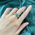 High-carbon Diamond Micro-setting Row Ring Rotating Ring Popular New Product - MOWTE