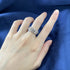 High-carbon Diamond Micro-setting Row Ring Rotating Ring Popular New Product - MOWTE