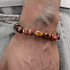 Natural Alien Tiger Eye Stone Bracelet Men's Trendy Retro Tiger Eye Stone Bracelet Women's Stone Jewelry High End - MOWTE