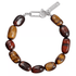 Natural Alien Tiger Eye Stone Bracelet Men's Trendy Retro Tiger Eye Stone Bracelet Women's Stone Jewelry High End - MOWTE