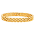 Polishing Bracelet Men's Hip Hop Street Rap Thin Gold Strap Bracelet Trendy