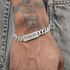 Tang grass pattern S925 sterling silver bracelet for men hip-hop retro trend skull head bracelet for women with a sense of luxury - MOWTE