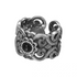 S925 sterling silver men's open ancient pattern ethnic style ring retro fashion personalized ring