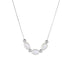 Retro natural freshwater pearl necklace women's pure silver high-end feeling collarbone chain - MOWTE