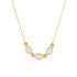 Retro natural freshwater pearl necklace women's pure silver high-end feeling collarbone chain - MOWTE