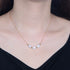 Retro natural freshwater pearl necklace women's pure silver high-end feeling collarbone chain - MOWTE