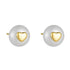 S925 pure silver small fragrance natural pearl earrings for women