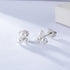 S925 sterling silver pearl earrings