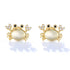 925 Silver Crab Earnail Female Studs