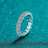 925 sterling silver ring with moissanite inlay for women pt950 gold wedding Cuban ring - MOWTE
