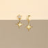 S925 silver design powder zirconium fashionable and popular earrings