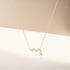 S925 pure silver necklace pure silver high-end collarbone chain