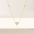 S925 pure silver daily pendant heart full diamond luxury necklace collarbone chain