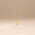 S925 sterling silver daily rose ring collarbone chain