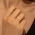 S925 sterling silver exquisite Cz diamond ring