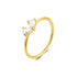 S925 sterling silver exquisite Cz diamond ring