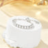 S925 pure silver luxury adjustable finger ring - MOWTE