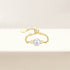 S925 pure silver luxury pearl adjustable finger ring