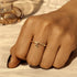 New S925 sterling silver exquisite pendant engagement ring - MOWTE
