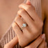 S925 sterling silver egg shaped diamond carat super sparkling diamond wedding engagement ring