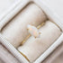 S925 Pure Silver Four Claw Set Opal Stone Ring - MOWTE