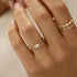 S925 sterling silver classic carat diamond engagement ring