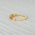 S925 sterling silver color diamond summer outfit stackable ring - MOWTE