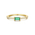 S925 sterling silver ins diamond ring engagement ring - MOWTE