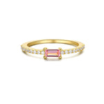 S925 sterling silver ins diamond ring engagement ring - MOWTE