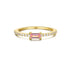 S925 sterling silver ins diamond ring engagement ring - MOWTE