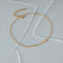 925 sterling silver cross single diamond inlaid women's bracelet - MOWTE