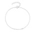 925 sterling silver cross single diamond inlaid women's bracelet - MOWTE