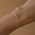 S925 sterling silver niche clover hollow bracelet - MOWTE