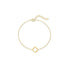S925 sterling silver niche clover hollow bracelet - MOWTE