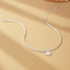 S925 sterling silver cauliflower chain bracelet with luxurious starry sky and moonlight gemstones - MOWTE
