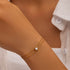 S925 sterling silver daily double-layer diamond inlaid women's wedding bracelet - MOWTE