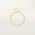 S925 sterling silver daily double-layer diamond inlaid women's wedding bracelet - MOWTE