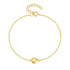 S925 sterling silver water droplet diamond women's bracelet - MOWTE
