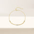 S925 sterling silver layered diamond set versatile bracelet - MOWTE