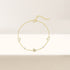 S925 sterling silver heart set diamond versatile bracelet - MOWTE