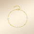 S925 pure silver petal flower set diamond women's daily matching bracelet - MOWTE