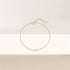 Commuting simple outfit s925 pure silver zircon opal irregular heart bracelet - MOWTE