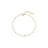 Commuting simple outfit s925 pure silver zircon opal irregular heart bracelet - MOWTE