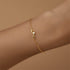 Commuting simple outfit s925 pure silver Valentine's Day series infinite loop lucky heart zircon bracelet - MOWTE